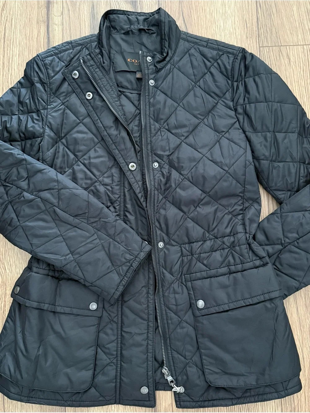 Quilted Black Women's Jacket